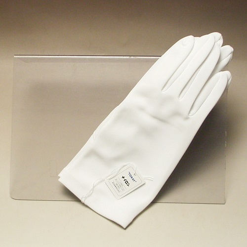 手袋 :: 婦人用ナイロン白手袋短
